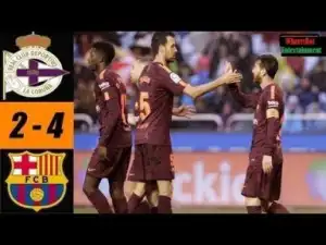 Video: DEPORTIVO vs BARCELONA 2-4 Extended Highlights & All Goals 29/04/2018